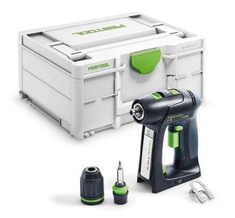 Perceuse-visseuse 18v C18 Basic (sans Batterie Ni Chargeur) + Systainer Sys3 M - Festool - 576434