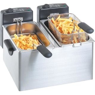 Friteuse professionnelle à poser mini ii - 2 x 4 litres - a165112