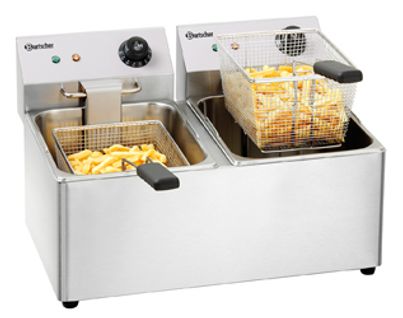 Friteuses A162812e 6500 W Acier Inoxydable