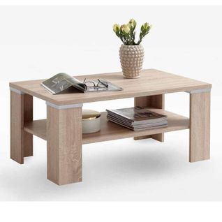 Table Basse Rectangulaire "tiante" 100cm Naturel