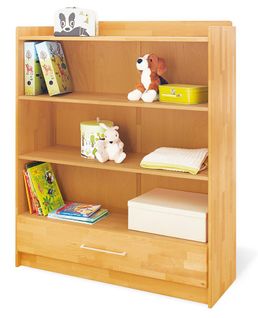 Bibliotheque Etagere Natura Grande L 120 X P 41 X H 144