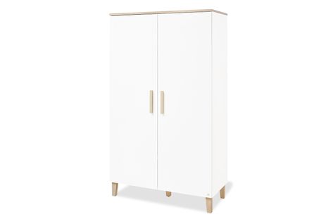 Armoire Lumi 2 Portes Blanche