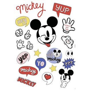 Stickers Muraux Mickey Mouse -it's à Thing Of Mickey- Quelque Chose De Mickey Disney