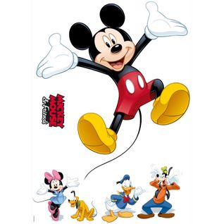 6 Stickers Mickey Mouse Et Ses Amis Disney