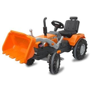 Tracteurs à Pédales Ac Chargeur Power Drag Orange