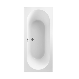 Baignoire Droite 180 X 80 Villeroy Et Boch O Novo Duo Acrylique