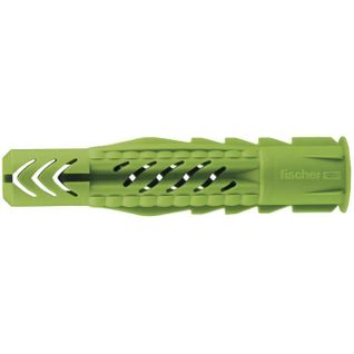 Cheville Tous Matériaux Ux Green 8x50 Avec Collerette -  Boîte De 40