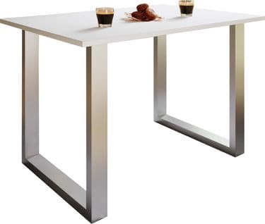 Table à Manger Xonau 140x50cm Blanc