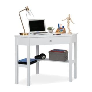 Bureau D'angle Blanc