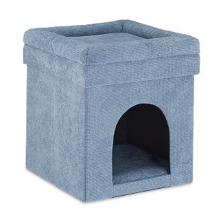 Tabouret Refuge Chat Gris