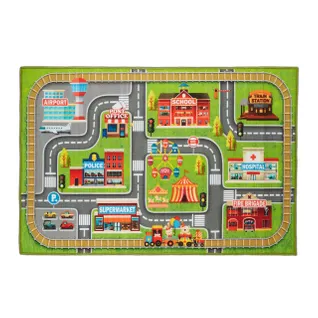 Tapis De Jeux Voiture Petite Ville