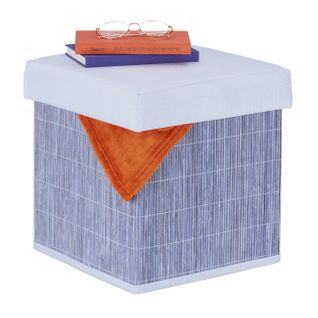 Tabouret De Rangement En Bambou