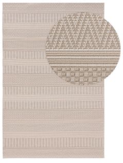 Tapis D'extérieur et Intérieur Naoto Beige 120x170 Cm