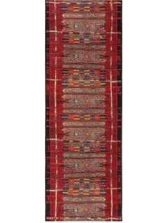 Tapis D'extérieur et Intérieur Artis Multicouleur/rouge 80x250 Cm