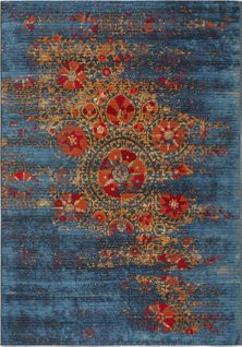 Tapis D'extérieur et Intérieur Artis Multicouleur/bleu 200x285 Cm