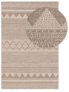 Tapis D'extérieur et Intérieur Naoto Taupe 140x200 Cm