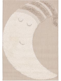 Tapis Enfant Carlo Crème/taupe 120x170 Cm