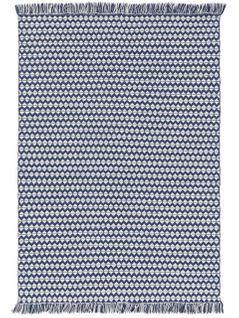 Tapis Fabriqué À Partir De Matériaux Recyclés Morty Bleu Foncé 160x230 Cm