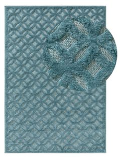 Tapis D'extérieur et Intérieur Bonte Turquoise 160x230 Cm