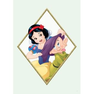 Poster Disney Blanche Neige - Portrait De Blanche-neige 50 Cm X 70 Cm