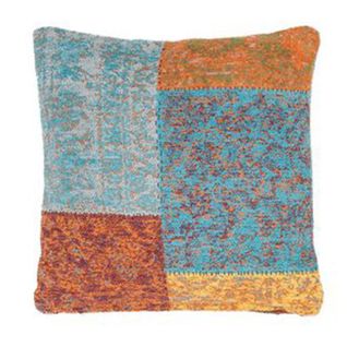 Coussin Patchwork "symphony" 45x45cm Multicolore