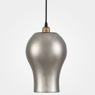 Lampe Suspension Déco "gala" 33cm Argent