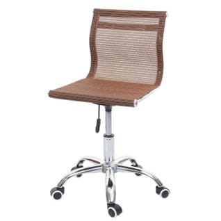 Chaise De Bureau Hwc-k53 Tissu Résille/textile Marron