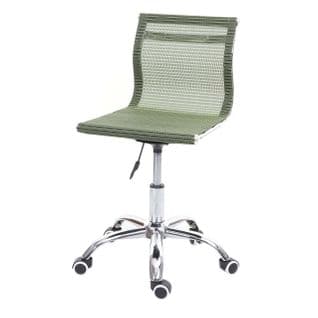 Chaise De Bureau Hwc-k53 Tissu Résille/textile Vert