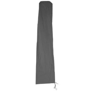 Housse De Protection Hwc Pour Parasol Déporté 4m, Fermeture Éclair ~ Anthracite