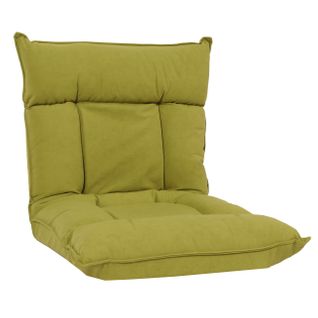 Fauteuil De Sol Hwc-n44 Piètement Stable Velours Vert