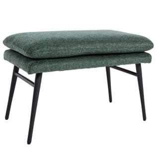 Banc 38x56x40 cm Tissu/textile Vert