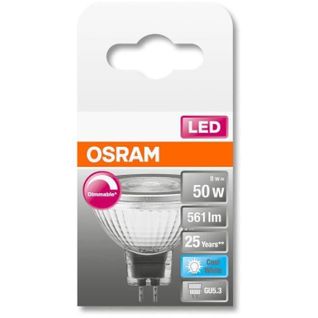 Spot Mr16 LED 36° Verre Variable - 8w Équivalent 50 Gu5.3 - Blanc Froid