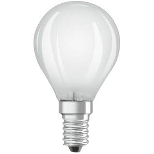 Ampoule LED Sphérique Verre Dépoli - 4 W = 40 W - E14 - Blanc Froid