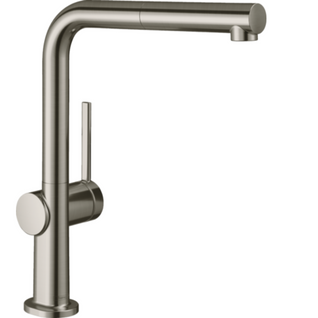 Robinet De Cuisine Avec Douchette Hansgrohe Talis M54 270 Sbox Aspect Acier Inox