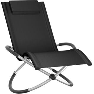 Bain De Soleil Paulina Ergonomique, Pliable, 150 Kg - Noir