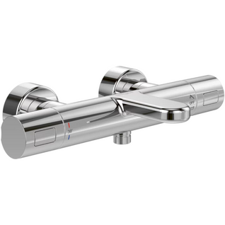 Mitigeur Bain Douche Thermostatique Universal Taps et Fittings Rond Chrome