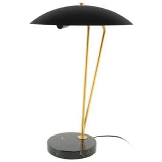 Lampe à Poser Design "kayani" 58cm Or et Noir