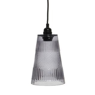 Lampe Suspension Design "palum" 14cm Gris