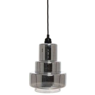 Lampe Suspension Design "evy" 29cm Argent