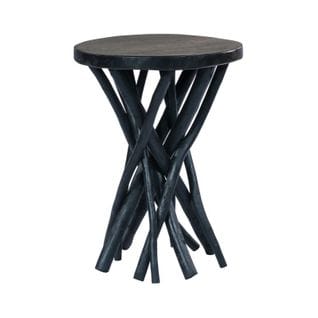 Table D'appoint En Bois "radix" 55cm Noir