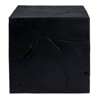 Table D'appoint Carrée "radix" 45cm Noir