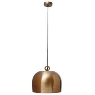 Lampe Suspension Design "industriel" 37cm Cuivre