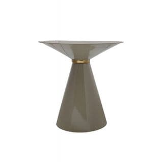 Table D'appoint Design "pina" 46cm Taupe