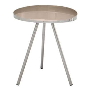 Table D'appoint Design "morrison" 48cm Taupe