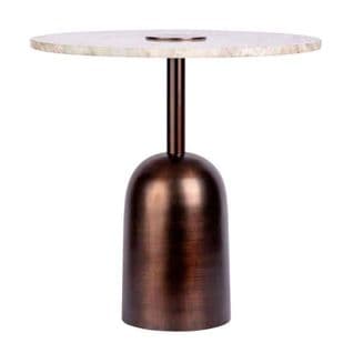 Table D'appoint Design "harriet" 47cm Marron