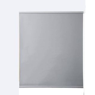 1x Store Enrouleur Occultant. Isolant Thermique Avec Revêtement Sans Perçage. 50x160 cm Gris.