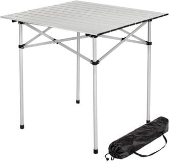 Table De Camping Pliante En Aluminium. Table De Pique-nique. Hauteur Réglable. 120 X 68.5 Cm