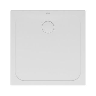 Receveur De Douche Antidérapant 100 X 100 Villeroy Et Boch Lifetime Plus Cerasoft Céramique Blanc