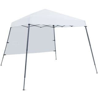 Tonnelle De Jardin Avec Paroi Latérale 3 X 3 M Blanc