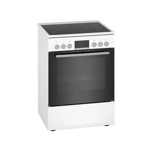 Cuisinière Vitrocéramique à 66l 4 Feux Blanc - Hkr39c220